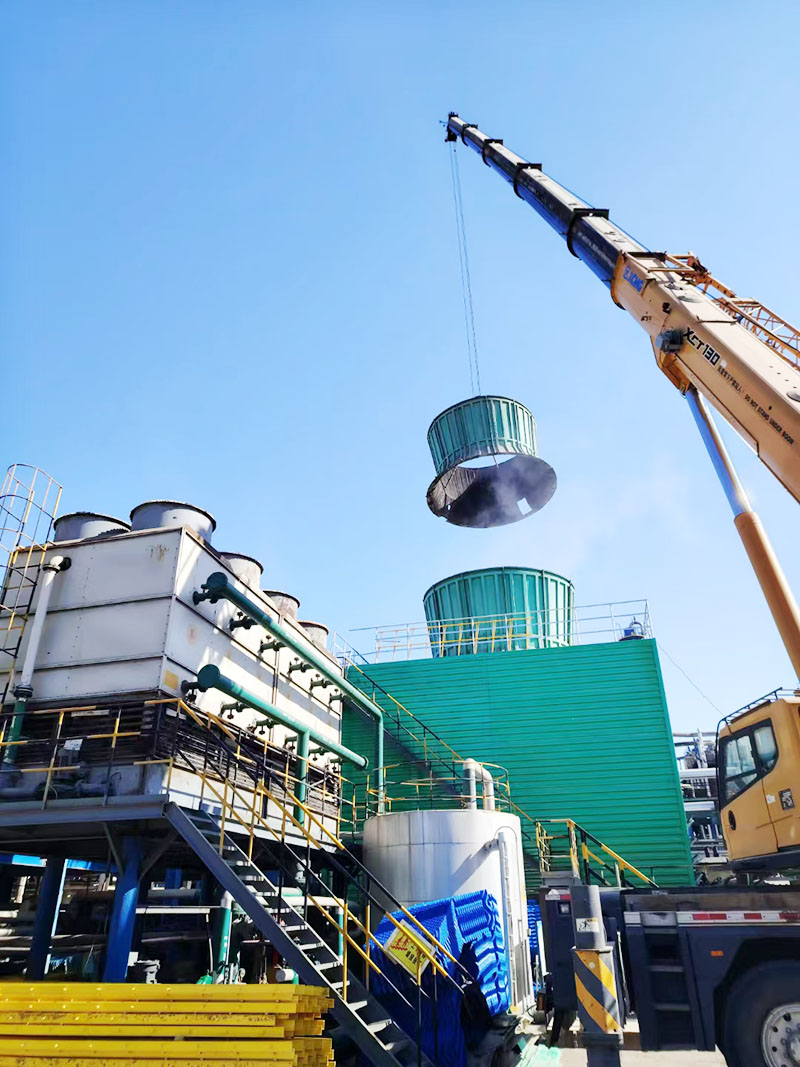 玻璃鋼方形冷卻塔